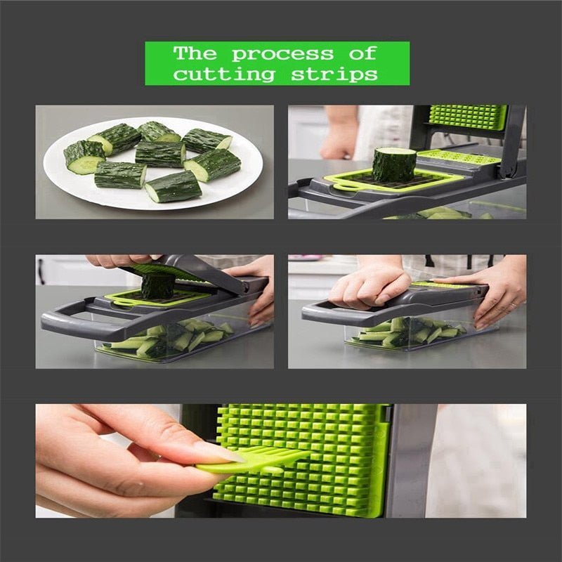 16-in-1 Multifunctional Vegetable Chopper - Cartnoova