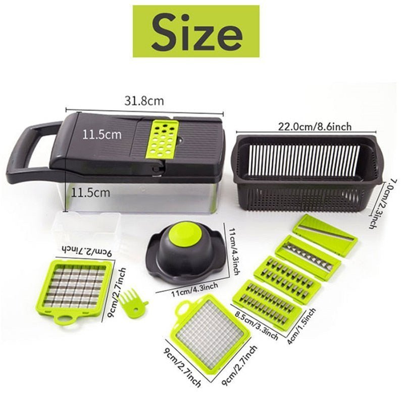 16-in-1 Multifunctional Vegetable Chopper - Cartnoova
