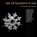 18-in-1 Stainless Steel Snowflakes Multi-Tool - Cartnoova