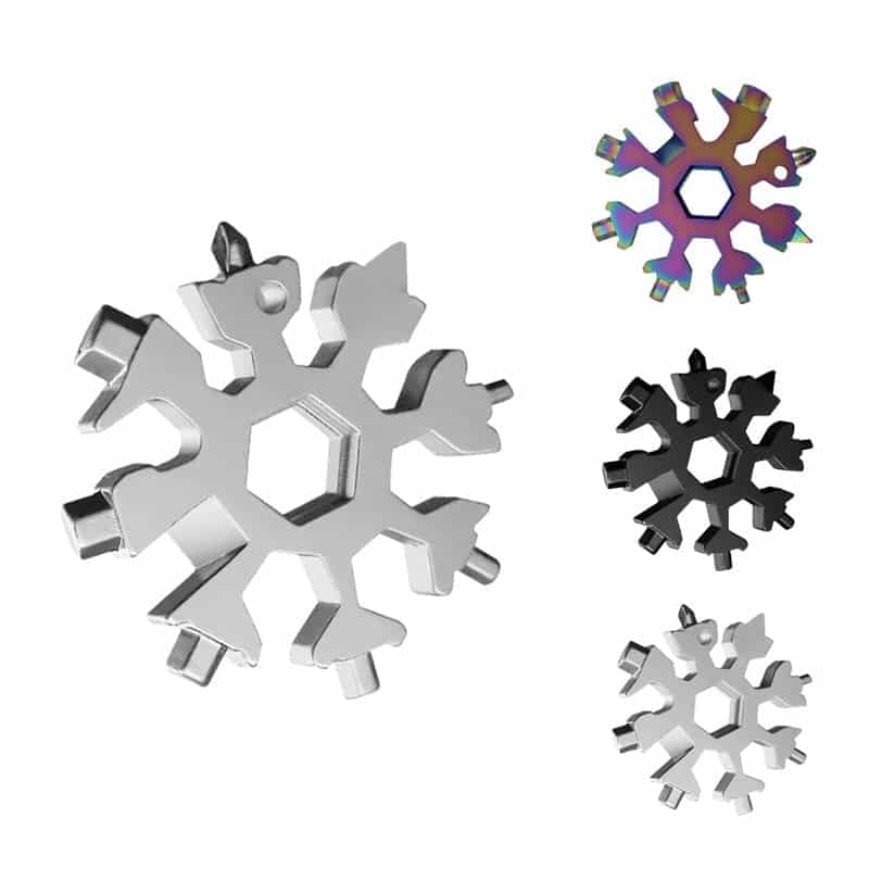 18-in-1 Stainless Steel Snowflakes Multi-Tool - Cartnoova