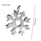 18-in-1 Stainless Steel Snowflakes Multi-Tool - Cartnoova