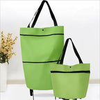 2 In 1 Foldable Waterproof Shopping Cart - Cartnoova