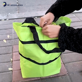 2 In 1 Foldable Waterproof Shopping Cart - Cartnoova