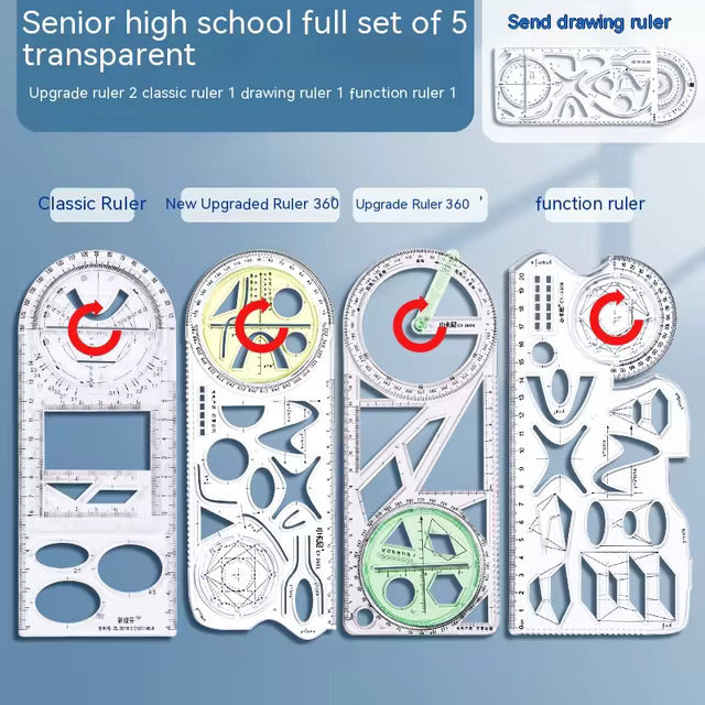 GeoDraw™ Multifunction Geometry Ruler