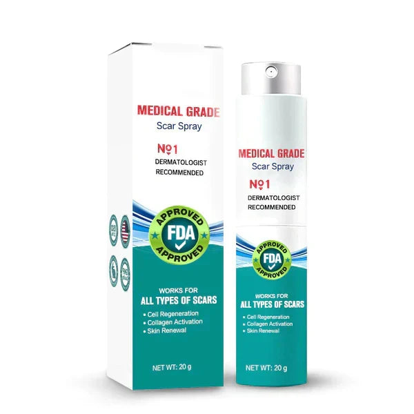 ScarRemove Advanced Scar Spray For All Types of Scars - For example Acne Scars. Surgical Scars and Stretch Marks ™