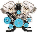 GearFusion - V8 Mechanical Metal Assembly Diy Car Engine Model 500 Pcs™