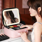 GlowGuard - Smart LED Cosmetic Bag™