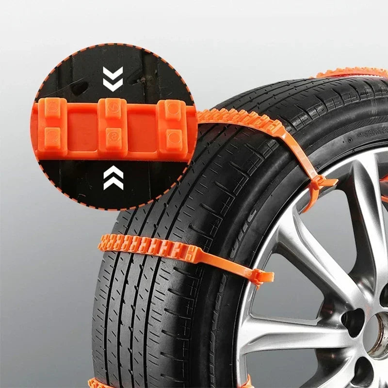SnowGrip™ Emergency Tire Straps