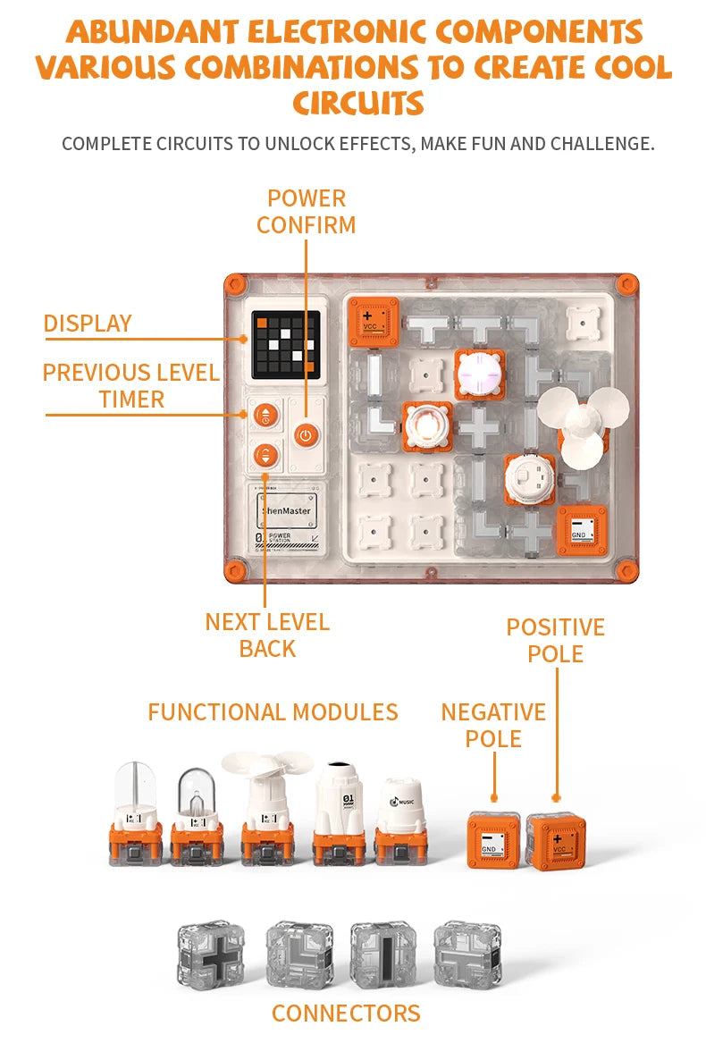 CircuitQuest™ STEM Puzzle Board