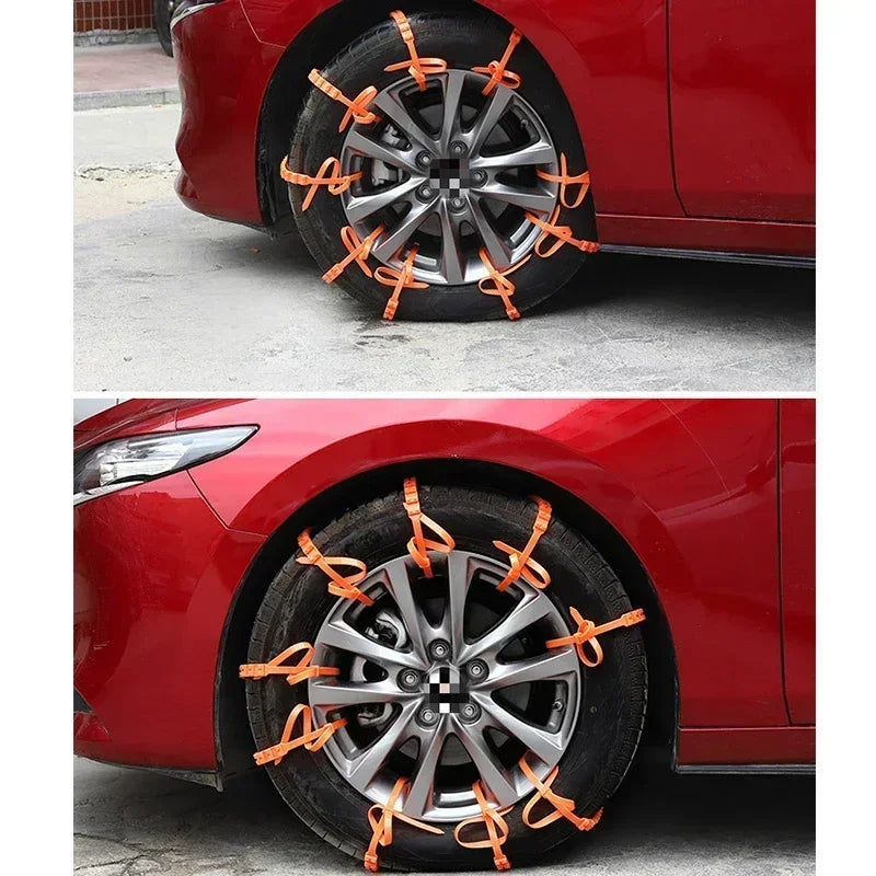 SnowGrip™ Emergency Tire Straps