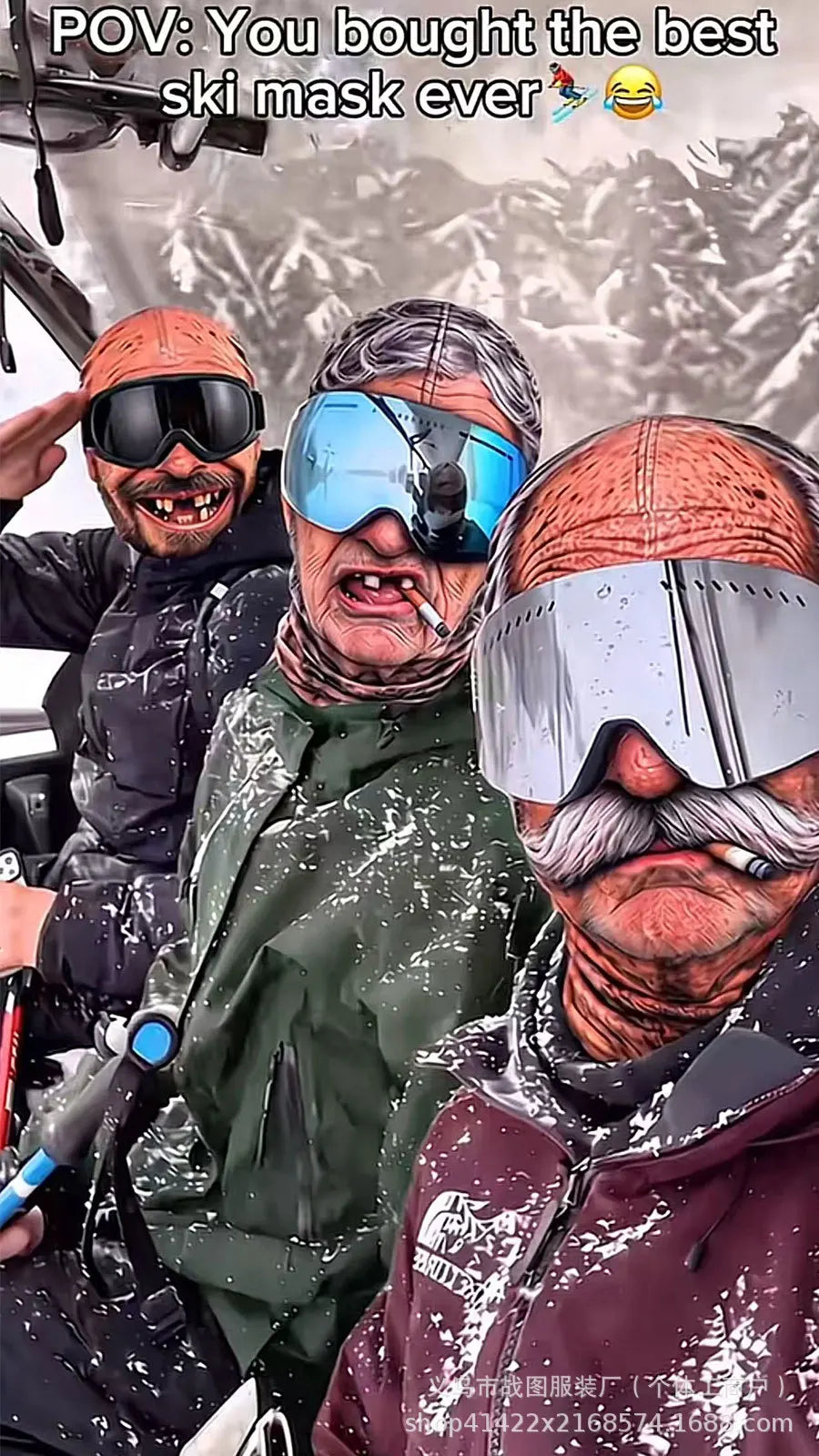 FrostFace™ - Thermal Ski Mask