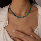 Serpenta™ Snake-Print Egyptian Necklace