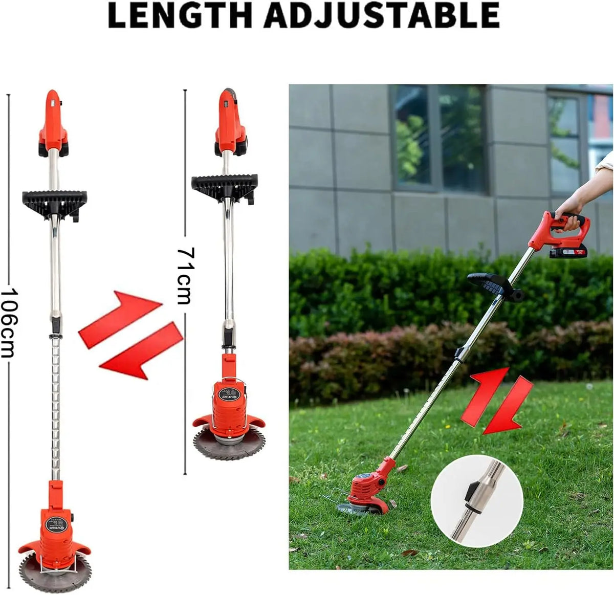 Otigo -  3 In 1 Cordless Grass Trimmer™