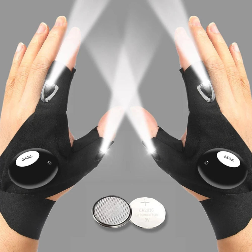 LightGrip™ LED Work Gloves