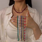 Serpenta™ Snake-Print Egyptian Necklace