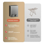 SnapLine - Retractable Space-Saving Clothesline™