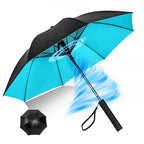 BreezeShade - Compact Umbrella with Fan™