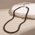 Serpenta™ Snake-Print Egyptian Necklace