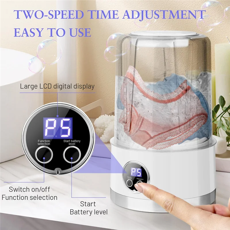 Compact Small Washing Machine™