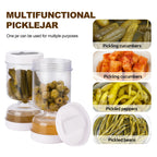 Flip & Drain™ Pickle Strainer Jar – 34oz