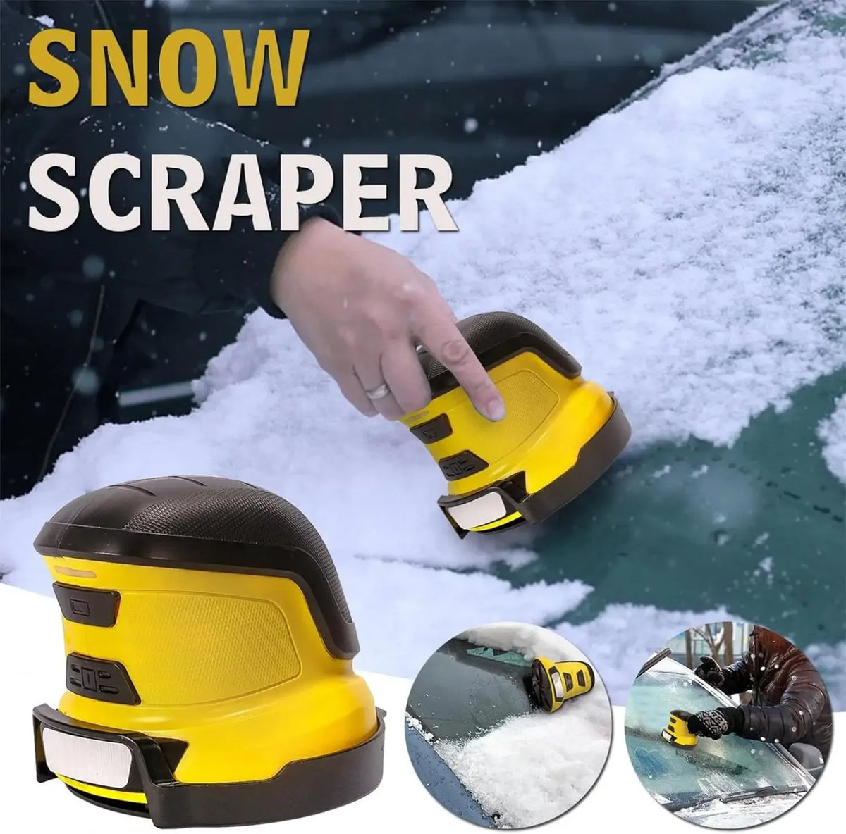 IceZap™ 3-in-1 Electric Scraper
