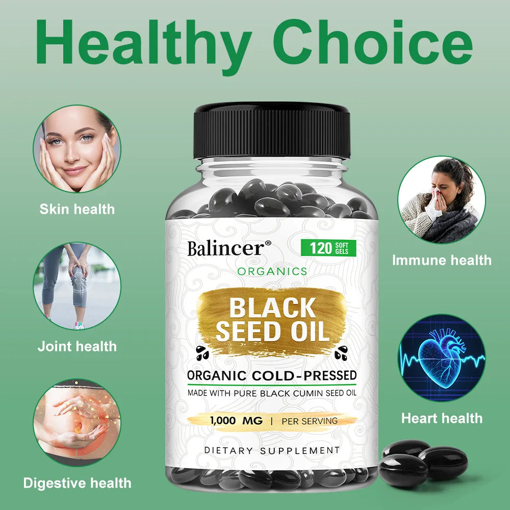 SeedVital™ Black Seed Oil Softgels