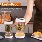 Flip & Drain™ Pickle Strainer Jar – 34oz