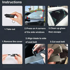 AutoRescue - Emergency Glass Window Breaker™