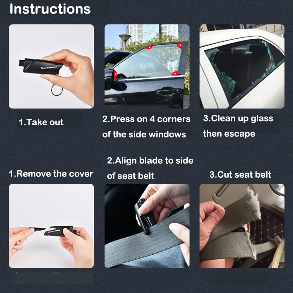 AutoRescue - Emergency Glass Window Breaker™