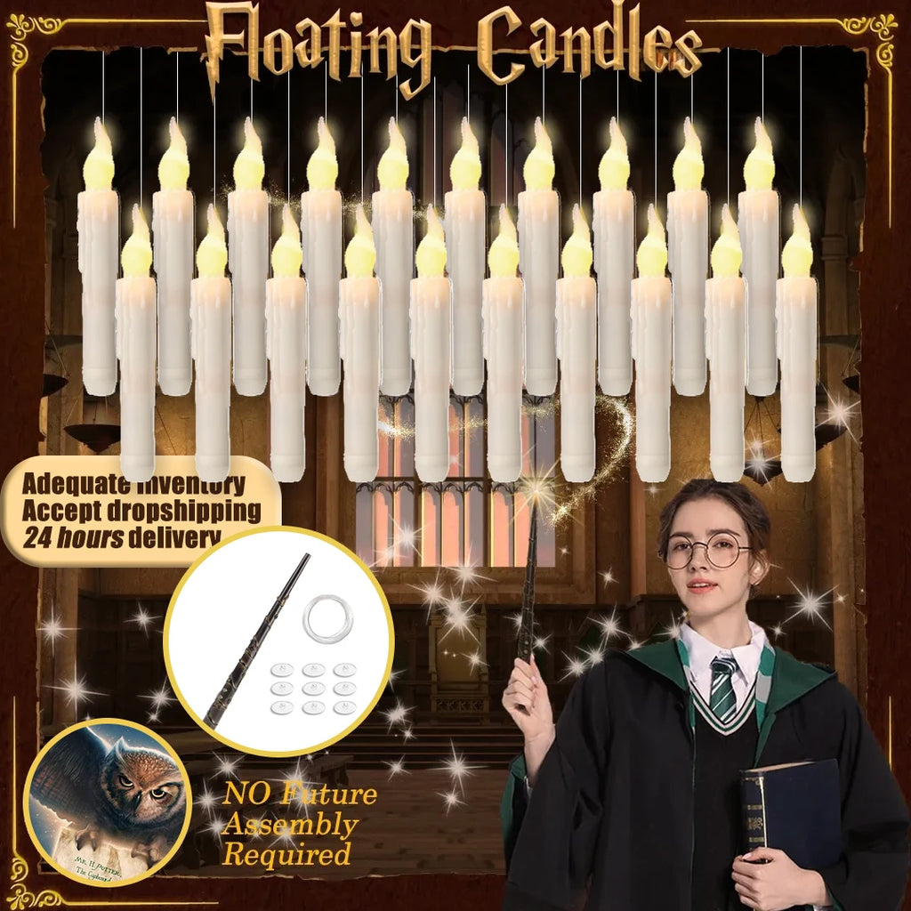 FloatGlow™ Magic Floating Candles