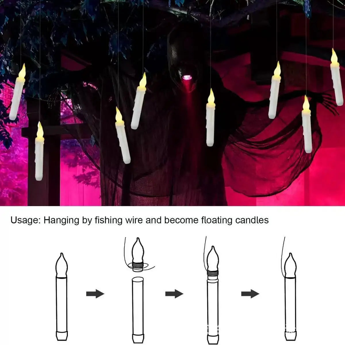 FloatGlow™ Magic Floating Candles