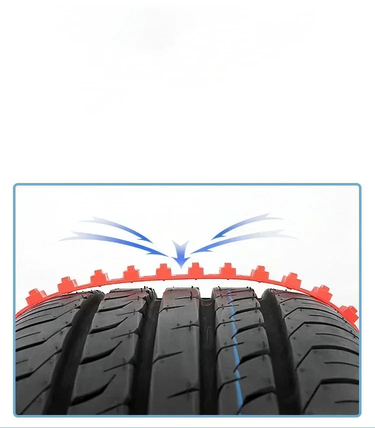 SnowGrip™ Emergency Tire Straps
