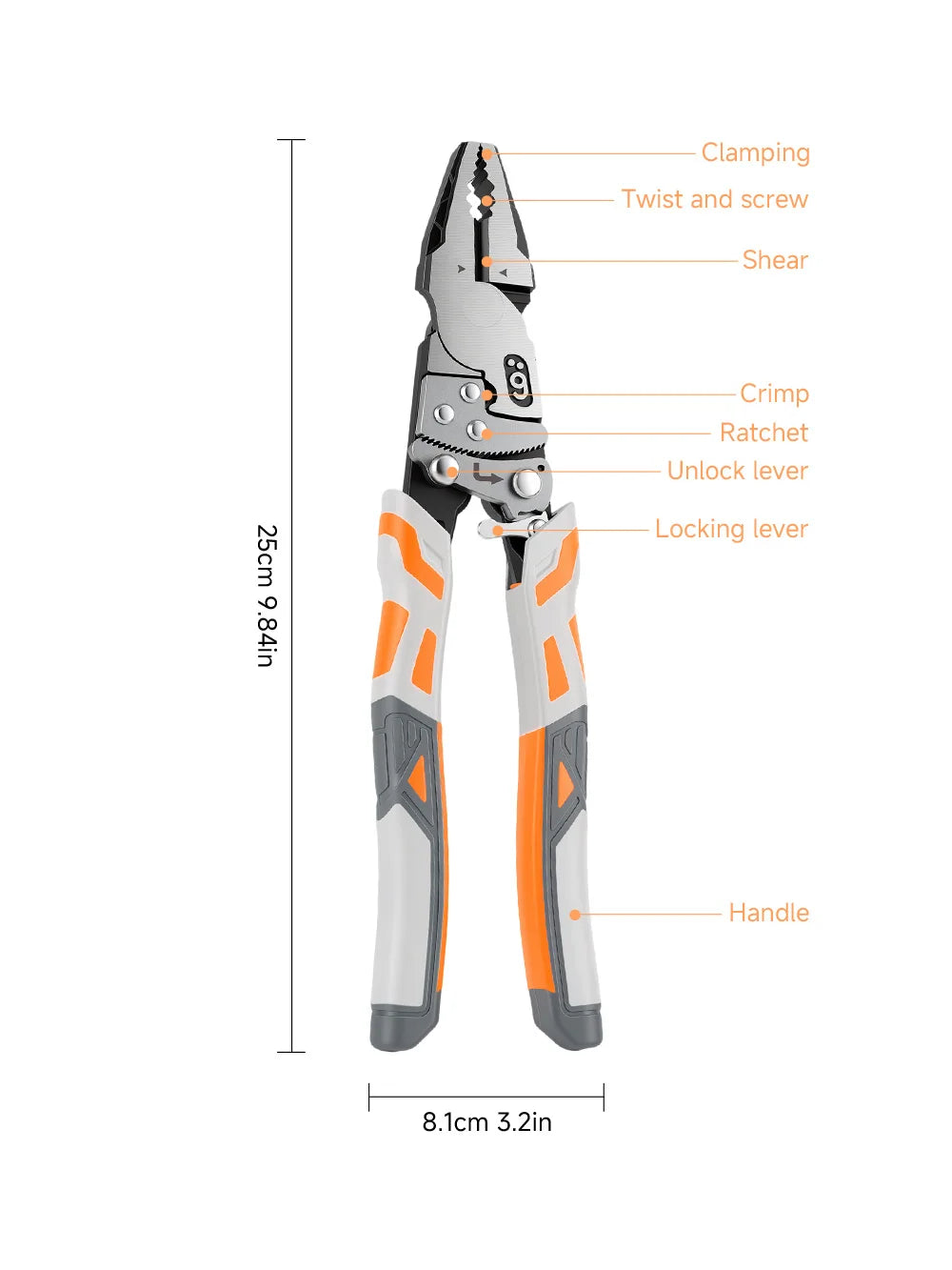 RatchetPro™ Wire Pliers