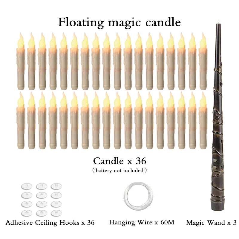 FloatGlow™ Magic Floating Candles