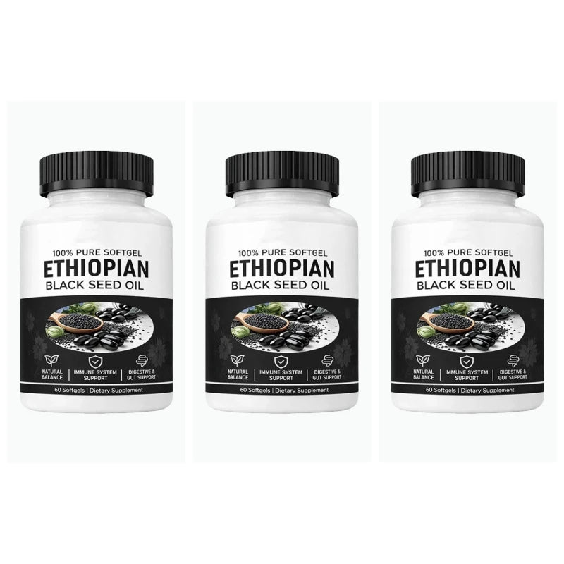 Cartnoova™ Ethiopian Black Seed Oil Softgels