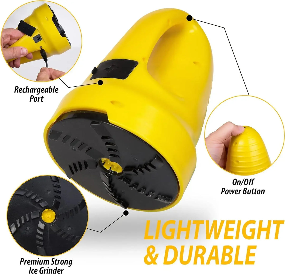IceZap™ 3-in-1 Electric Scraper
