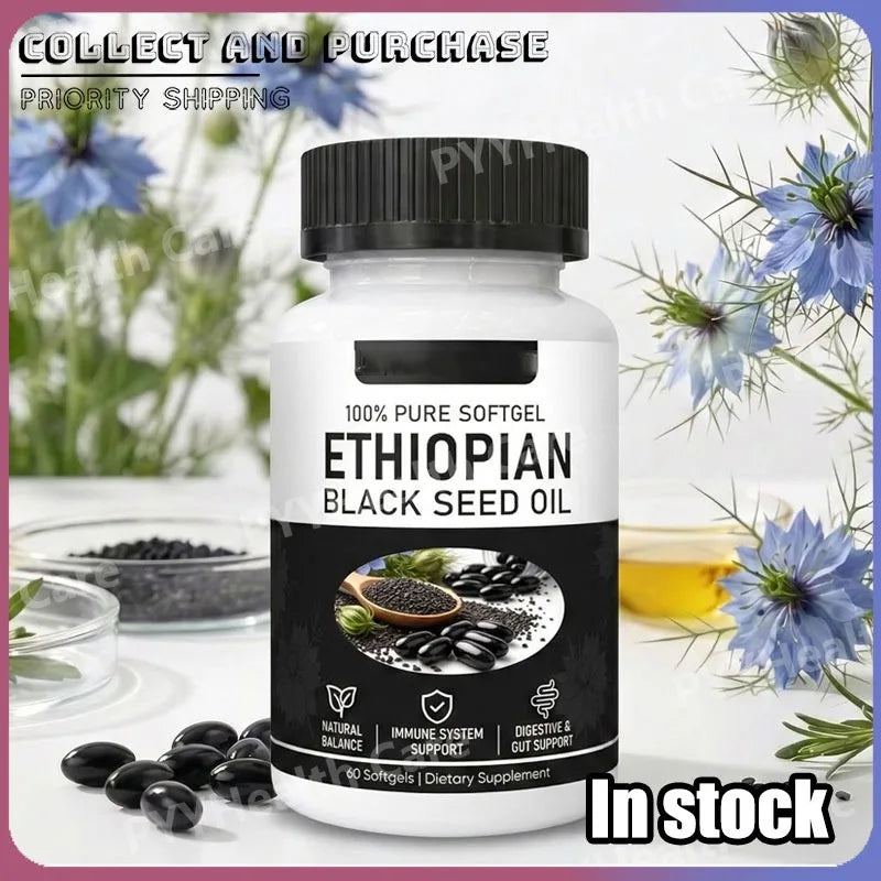 Cartnoova™ Ethiopian Black Seed Oil Softgels