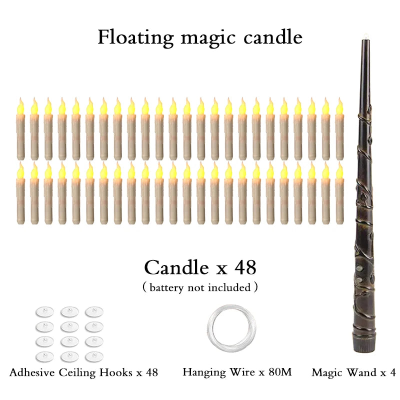 FloatGlow™ Magic Floating Candles