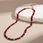 Serpenta™ Snake-Print Egyptian Necklace