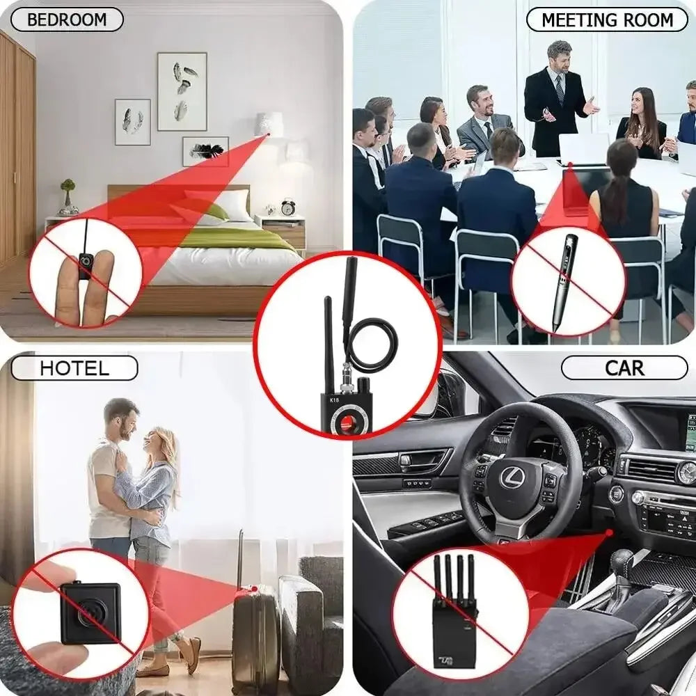 SpySweep™ 4-in-1 Privacy Detector
