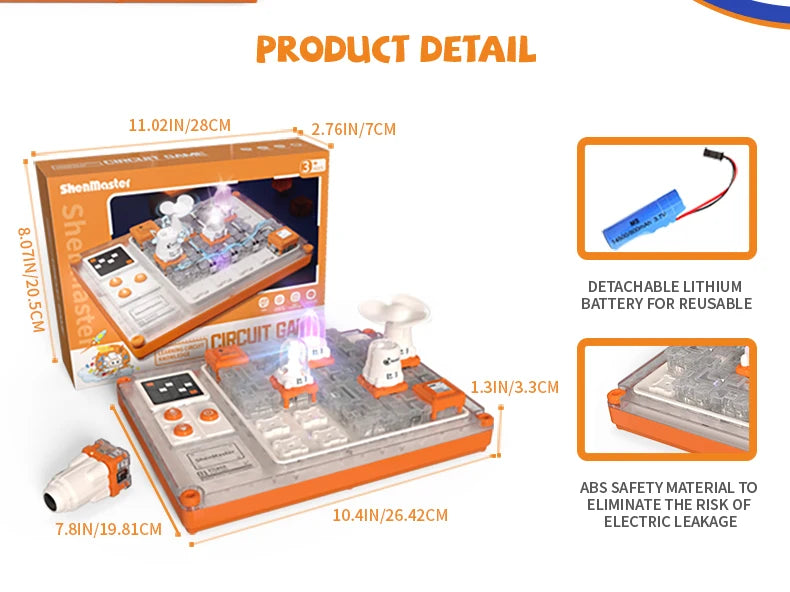 CircuitQuest™ STEM Puzzle Board