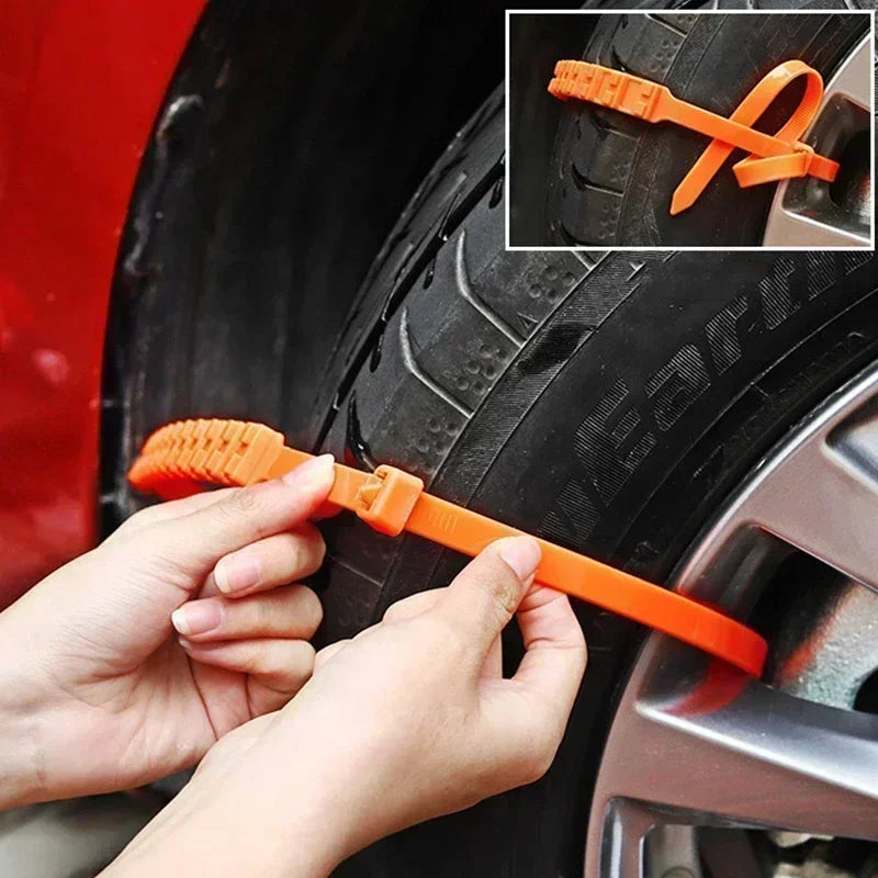 SnowGrip™ Emergency Tire Straps