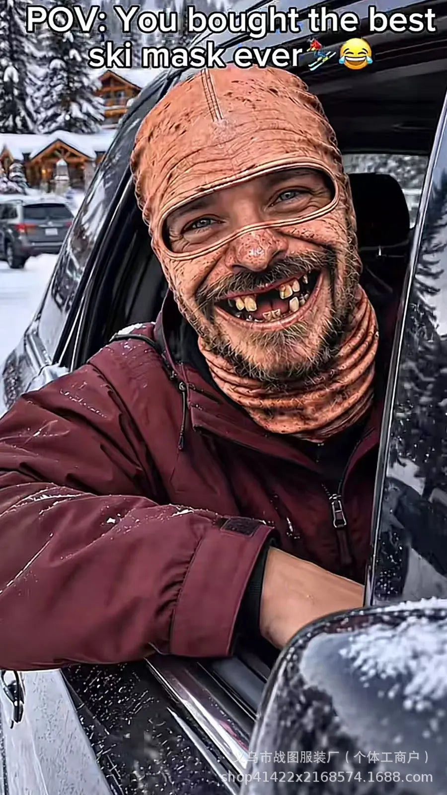 FrostFace™ - Thermal Ski Mask