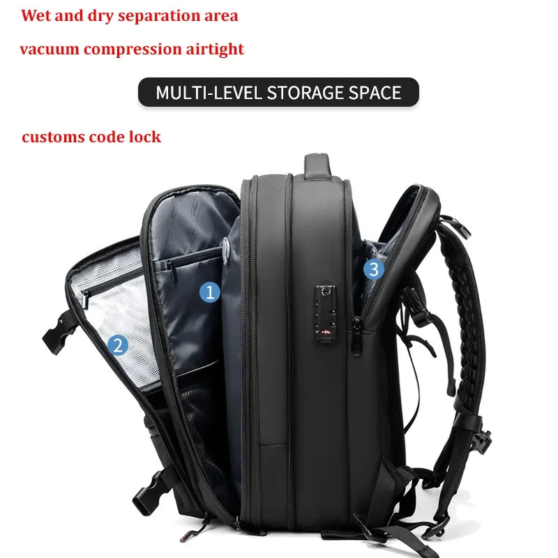 PackFlex multi-level storage compartments