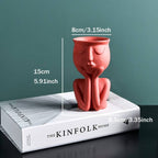 Abstract Human Figure Plant Pot Decor - Cartnoova