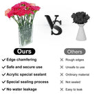 AcrylFlora™ - Unique Clear Book Flower Vase - Cartnoova