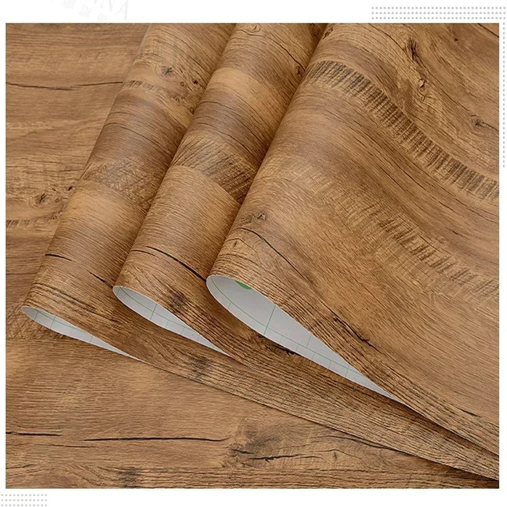 AdheWood™ - Wood Grain Self Adhesive Vinyl Film Roll - Cartnoova