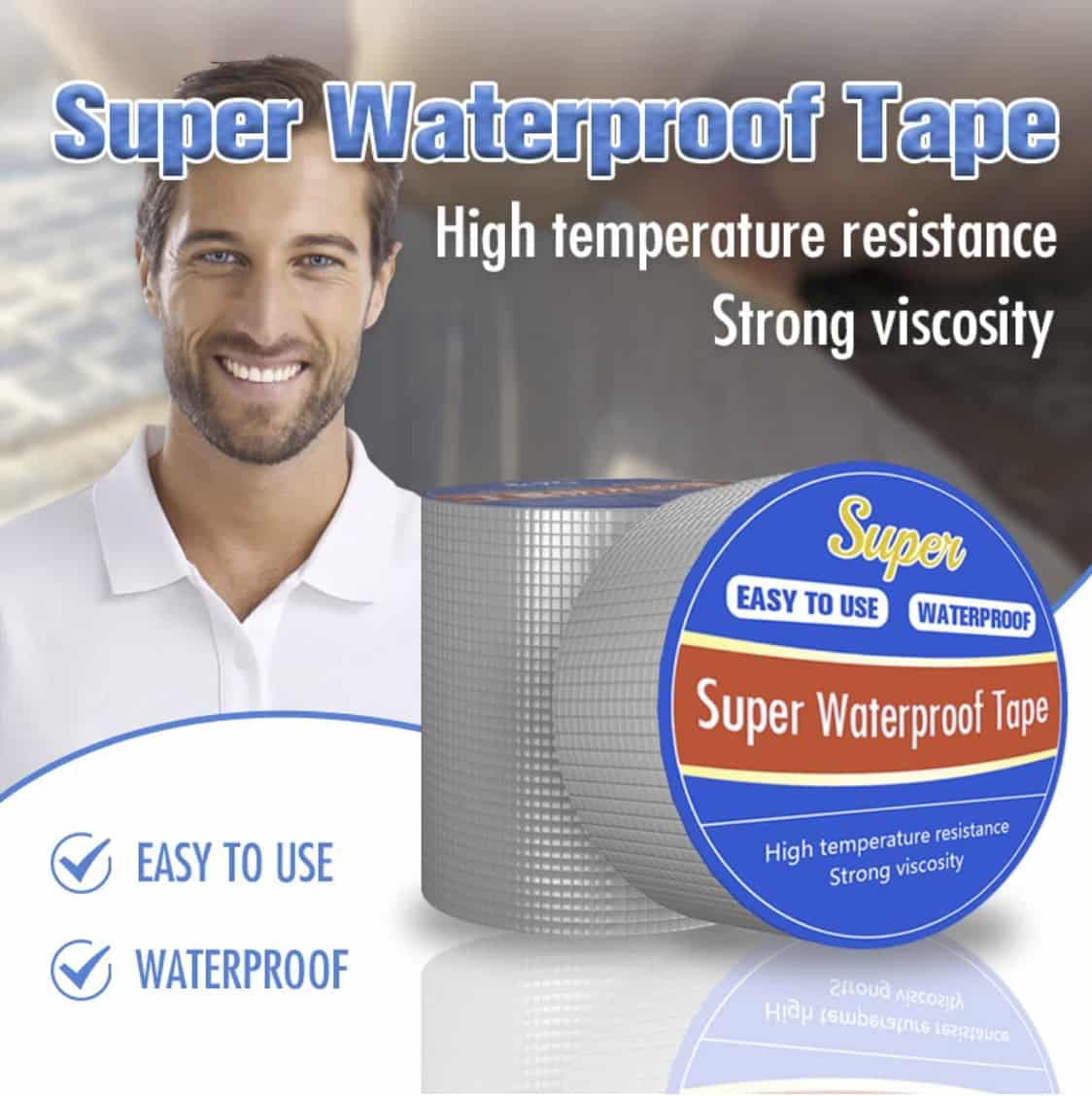 Aluminum Super Waterproof Tape - Cartnoova