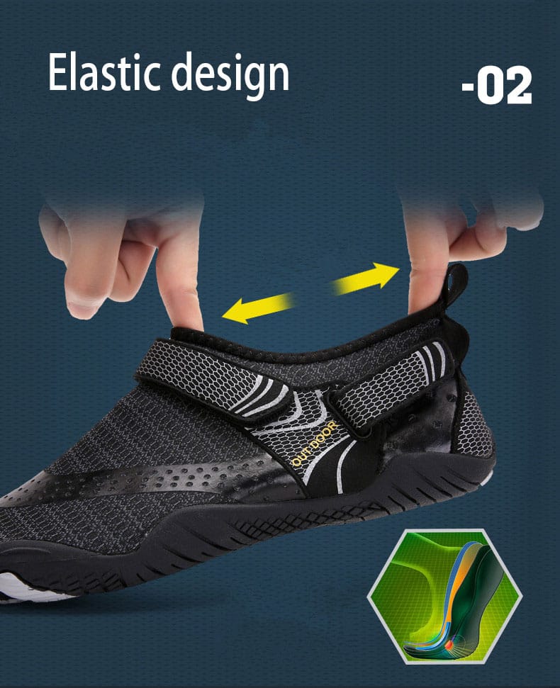 AquaLace™ - Quick Dry Waterproof Shoes - Cartnoova
