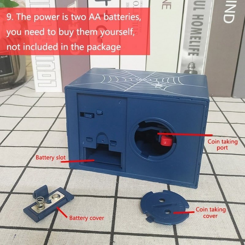 Automatic Scary Monster Hand Coin Box - Cartnoova